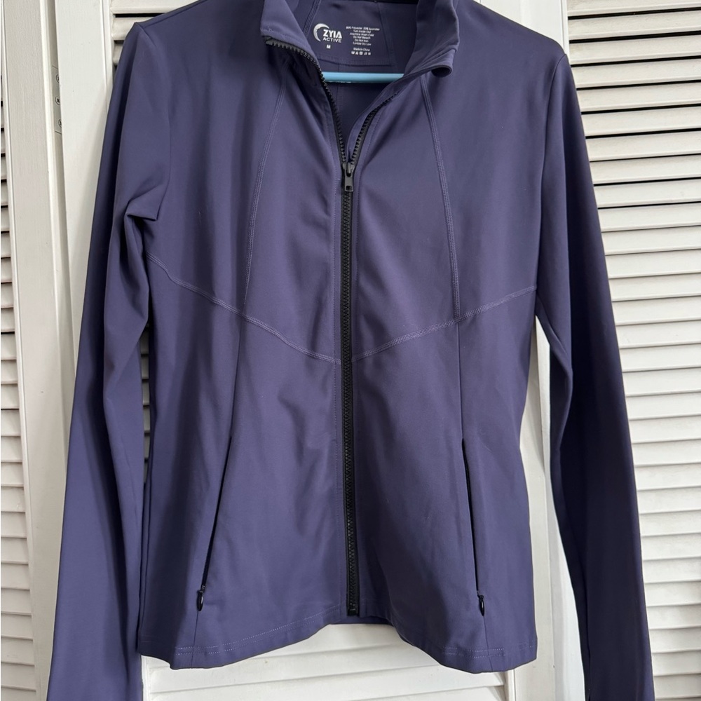 Zyia Women's Utility Jacket in Deep Purple - M